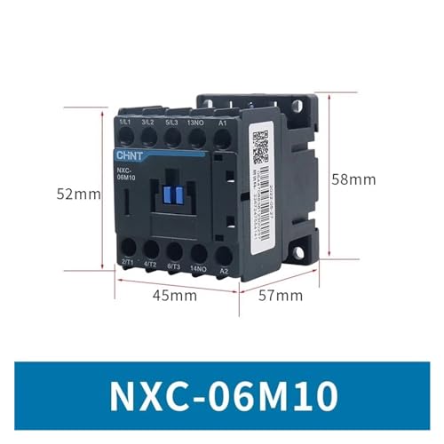 Contacteur CA NXC-09M10 9A 380V : Relais inverseur 1NO pour remplacement de contacteur NC6 - 2