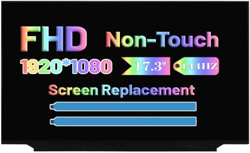 Image of 17.3 inch 144Hz Screen Replacement for MSI Raider GE75 10SF 8RE 8SF 8SG 9SE 9SF 9SG 10SE 10SE-008US GE76 10UE 10UH 12UH Series (FHD 1920 * 1080 40pins) Laptop Computer LCD LED Display Panel Non-Touch