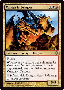 Magic The Gathering - Vampiric Dragon - Archenemy Singles