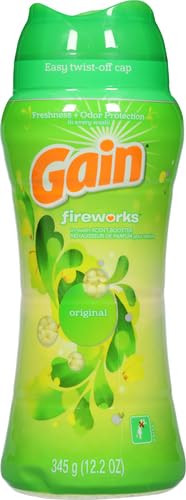 Image of Gain Fireworks In-Wash Scent Booster Beads, Original, 12.2 oz (Pack of 3)