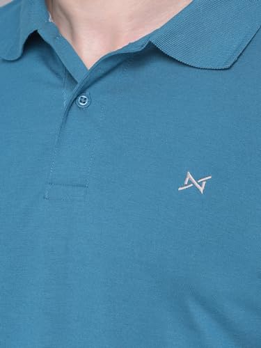 Image of Force NXT Polo Neck T-Shirt for Men Pack of 1 | Regular Fit T-Shirt for Men | Premium Super Combed Rich Cotton Polo Shirt | Men's Ultra Soft Full Sleeve T-Shirt