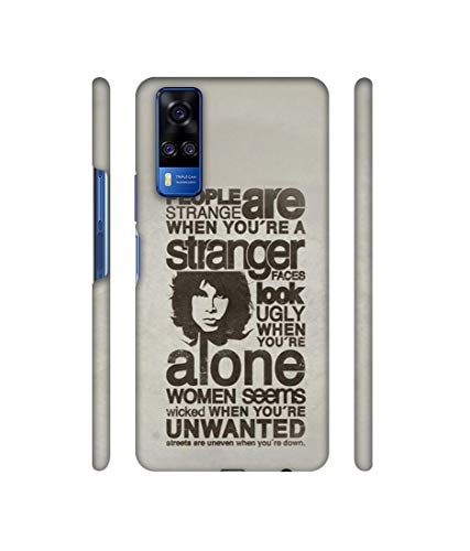 Image of Quotes Pattern Design 3D Printed Hard Back Case Cover for Vivo Y51A / Y31 (2021)
