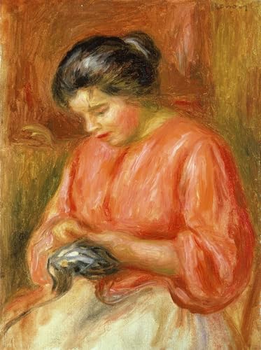 Póster en lienzo de Renoir con impresión artística de alta fidelidad para salón 60x90cm