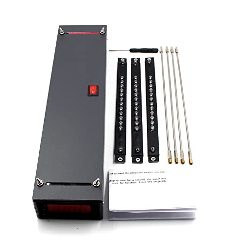 WANSUPYIN 2023 Durable DC 6V Speedometer Speed Energy Measurement Testing DIY Tool with Light Bar/Rod Kit