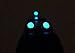 Glow-On Blue Color and Blue Glow, Gun Night Sights Paint Small 2.3 ml vial. Concentrated, Bright, Long Lasting Luminescence