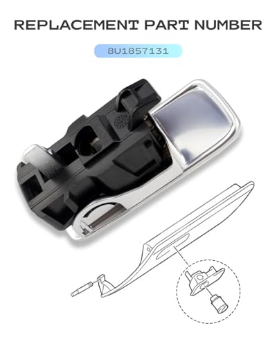 Manija para guantera para Audi Q3 miniatura 3