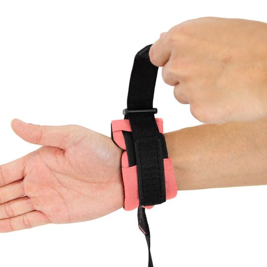 Image of Gooby Ripstop Z Wristband Surfer Leash, Pink, 6 FT | Hands-free wristband; Ripstop scratch-resistant; 6 ft; Adjustable hook-and-loop fastener; Match your harness