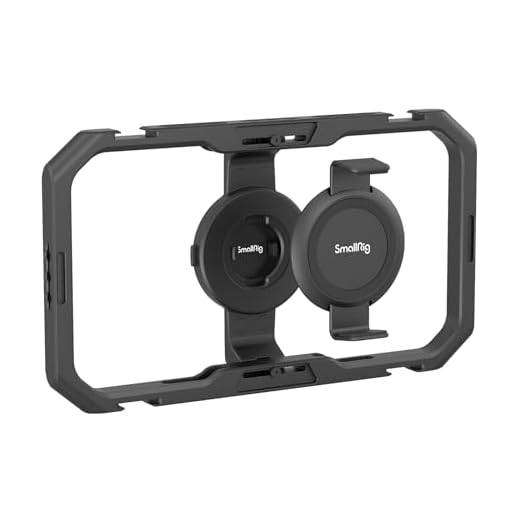 SmallRig Suporte universal para celular de liberação rápida, suporte magnético de liga de alumínio para smartphone Apple MagSafe, capa estabilizadora de vídeo resistente para iPhone para Samsung para Huawei e mais-4299