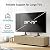 PERLESMITH Universal TV Stand Mount for 22-75 Inch TVs, Height Adjustable Table Top TV Stand, Great Load-Bearing Replacement TV Legs with Tempered Glass Holds up to 110lbs, Max VESA 800 x 600mm
