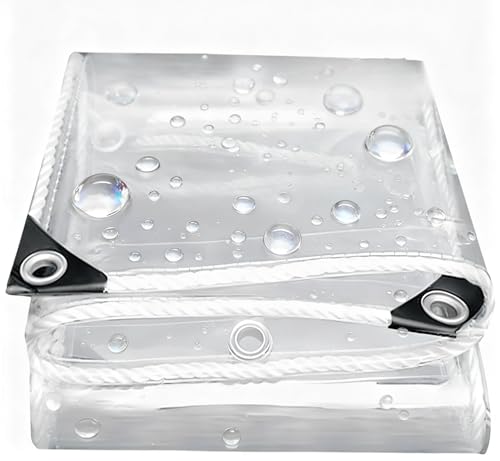 Lona impermeable con ojales transparente y resistente a las heladas 2