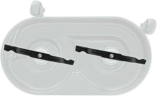 Miniatura 2 de EGO Power+ AB4200D 6 ZTR Juego de cuchillas de repuesto para EGO 42 "Z6 Zero Turn Riding Mower ZT4204L, negro