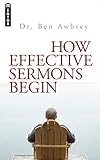 How Effective Sermons Begin