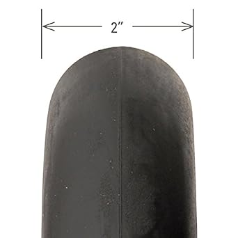 Magliner 111070 10 Diameter x 2 Width Interlocked Microcellular Foam Wheel