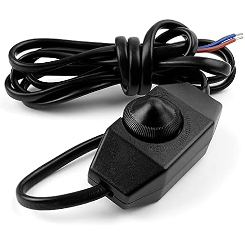 Regulador de Intensidad de Luz LERANXIN con Cable de 1.6m Cover