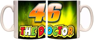 Juko Valentino Rossi The Doctor Logo Mug Motorbike Gift Idea