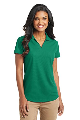 Port Authority Ladies Dry Zone Grid Polo. L572, Jewel Green, XL