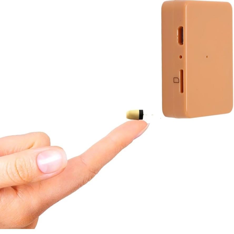 SAFETY NET Earpiece Dual Way Talking Invisible Earpiece with GSM Box Transmitter with Clear Voice and Free 2 Cell for Seamless and Undetectable Operations-image-38