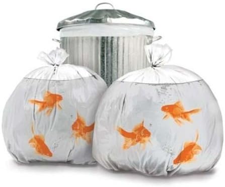 Suck UK Goldfish Bin Bags
