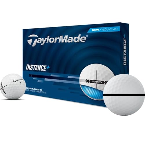 Taylormade Distance+ AlignXL Golf Balls - 2025 Model