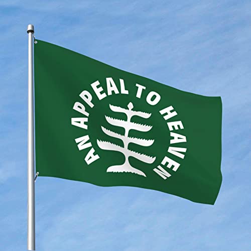 Bandera universitaria grande An Appeal to Heaven de 152x244 cm para decorar paredes