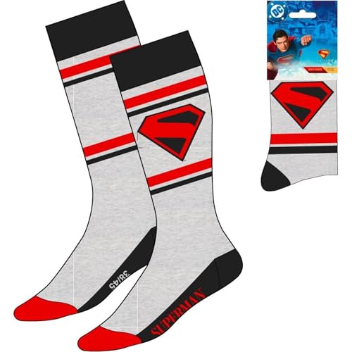 Calcetines infantiles con diseño de Superman Comodidad y estilo