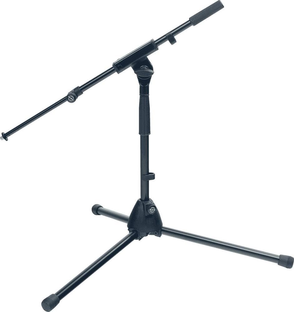 K&M - 25905 - Pied perche de micro taille basse - black