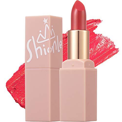 SHIONLE - Semi Matte Air Lipstick: Creamy semi matte lipstick | Long Lasting | Great Coverage | Creamy Texture | 03 FLAMINGO PINK | 3.3g