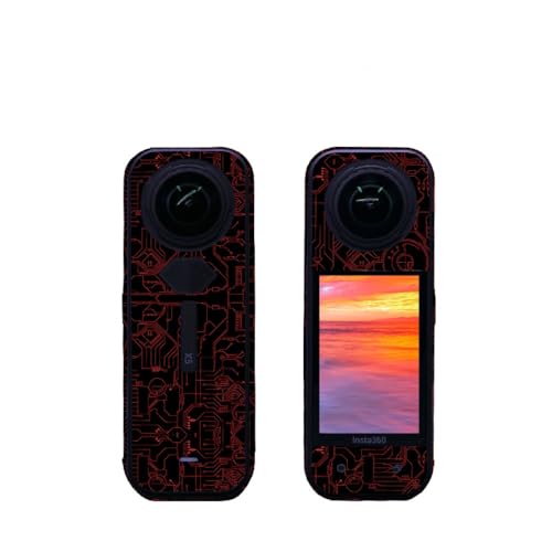 for Insta360 X5用ステーカー PVC製 防水シール スキン カメラ保護 傷防止カバー カラフルステッカー for Insta360 X5保護ステーカー DIY アクセサリー 貼り付けやすく 跡残らない (タイプ9)