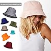 Molten Creek® Plain Cotton Bucket Hats, Lightweight and Comfortable, One Size Fits All, Versatile, Summer Protection and Beach Hats for Men and Women (Cotton, Black) #1