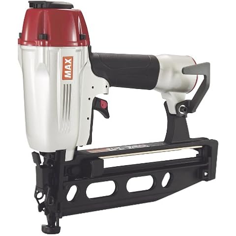 MAX USA CORP SuperFinisher NF565A/16 16ga Straight Finish Nailer up to 2-1/2" Red Cover