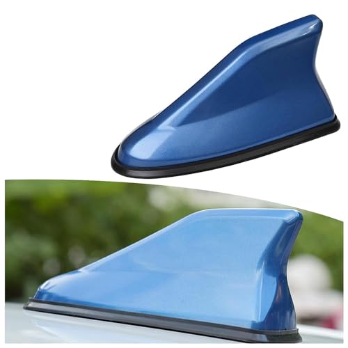 Antena aleta de tiburón para radio de coche Citroen Berlingo 2018-2024, señal AM/FM azul
