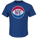 NBA Men's Majestic Weathered Post Up Short Sleeve Basic Crew Neck T-Shirt