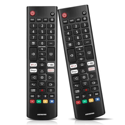 2er-Pack Ersatz LG Universalfernbedienung Kompatibel mit Allen LG Fernseher UHD OLED EVO QHD QNED NanoCell 4K 8K Ersatz LG Remote Control Smart TV