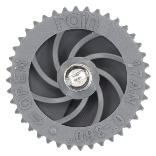 TESTINA RAIN REGOLABILE PER IRRIGATORI STATICI - colore grigio fino a mt.5,7 Q.TA 10