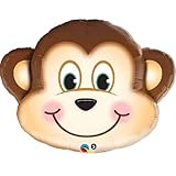 PIONEER BALLOON COMPANY 16097 Mischievous Monkey Shop Balloon Pack, 30