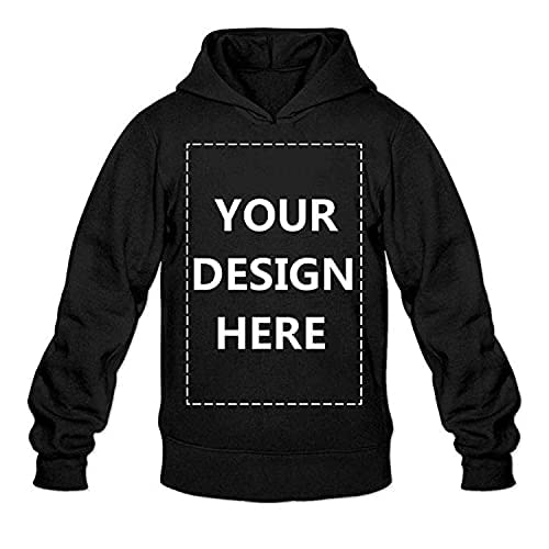 - Custom Sweatshirt Hoodie Pullover Personalized Double-Sided Customization