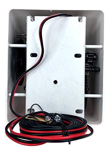 Pactrade Marine Boat Electric Anchor Winch Up To 45Lb (20Kg) Led Light Wireless Remote Control 12V 100Ft Braided Blue Line 700Lb (317.5Kg) Break Strength Salt Water Power Up/Free Fall Down (White) #TOP4