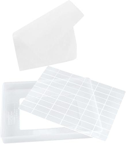 Miniatura 7 de DECHOUS Molde de silicona para turrón, 6 piezas, moldes de silicona para moldes, Molde de para resina, herramientas de turrón para gelatinas, moldes