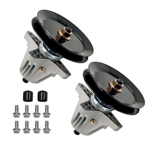 TENGHAIST 618-09260 Mower Spindle Compatible with Cub Cadet ZT1-42&ZTS1-42, MTD Craftsman Z5200, Troy-Bilt Mustang Z42 42 Inch Decks Zero Turn Mower Replace 618P09260,2 Pack by TENGHAIST - Used condition - US$67.99