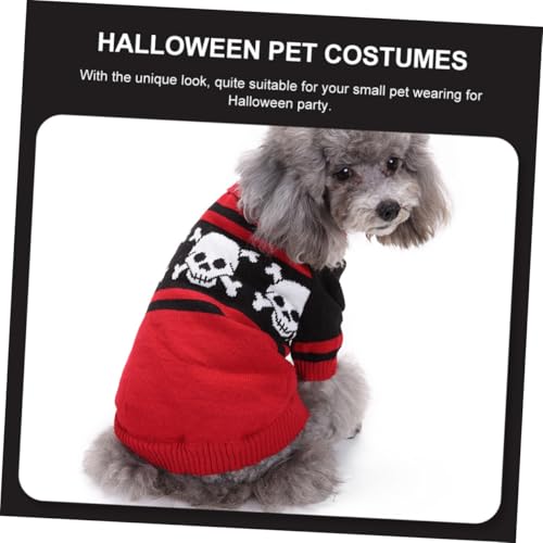 Disfraz de Perro Calavera Halloween XL miniatura 3