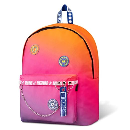 TikTok Mochilas Escolares, Mochila Niña y Adolescente, Mochilas Escolares Juveniles, Regalos para Niñas (Multicolor)
