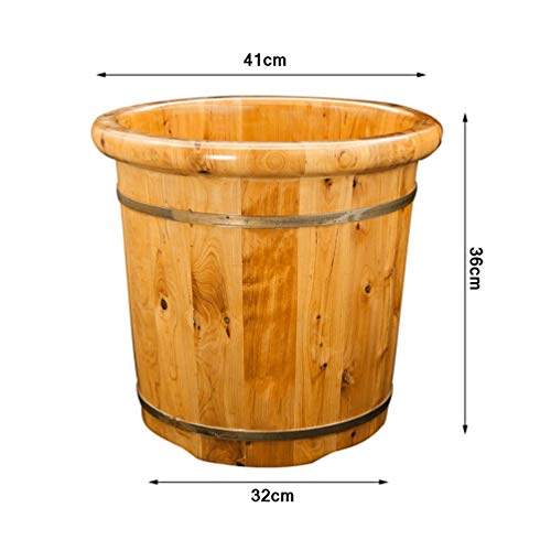 Cubeta de Madera para Baño de Pies Grande para Adultos miniatura 3