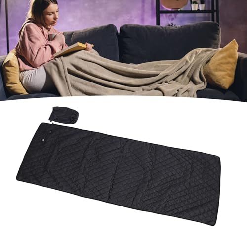 Couverture chauffante USB au bureau ou en voyage plaid chaud polyester - 3