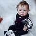 KSBD Reborn Baby Dolls - 20 inch Lifelike Realistic Baby Doll Boy, Real Life Baby Dolls with Soft Weighted Body, Real Newborn Baby Reborn Gift with Accessories for 3+ Years Old Kids