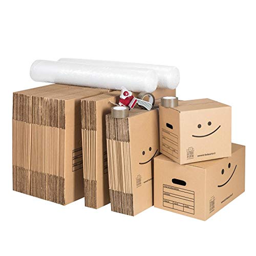 Kit déménagement T5 renforcé + 1 dévidoir adhésif offert