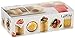 Lekue Individual Cookie Shot Glass Shape Baking Mold, Set of 8, Red