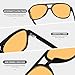 YDAOWKN Retro Aviator Sunglasses for Women Mens Large Frame Classic Vintage 70s Sun Glasses Aviators