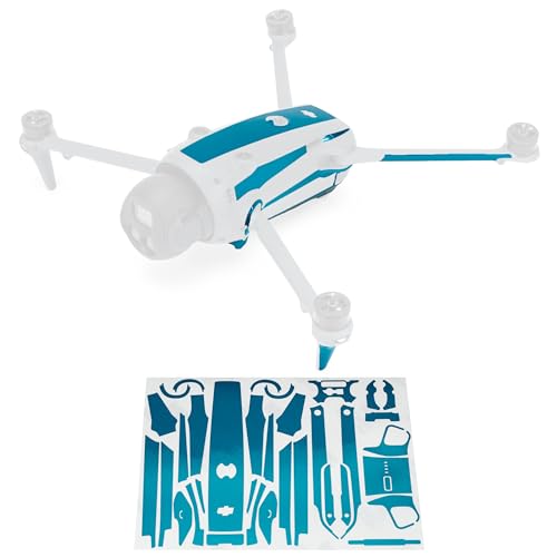 WRAPGRADE �X�L���V�[�� Mavic 4 Pro�ɑΉ� �A�N�Z���g�J���[ (�J���r�A���u���[)