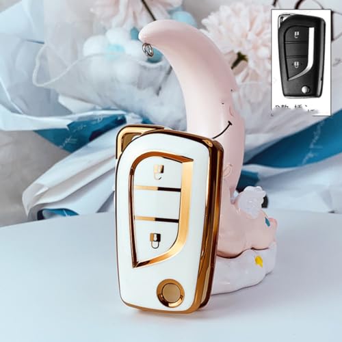 Funda para llave Toyota Yaris y Prado que evita botones rotos por caídas