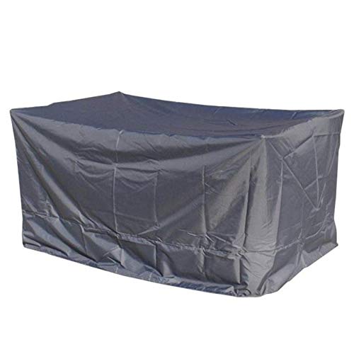 Preisvergleich Produktbild BAOFI Gartenmobelabdeckung Wasserdicht 250x150x70cm, Wasserdichtes Schutzhülle für Garten Rechteck, Terrasse Holzmöbel Schutzhülle Regendicht feuchtigkeitsfest Oxford Cloth 2 Farben, 18 Größen,Gray